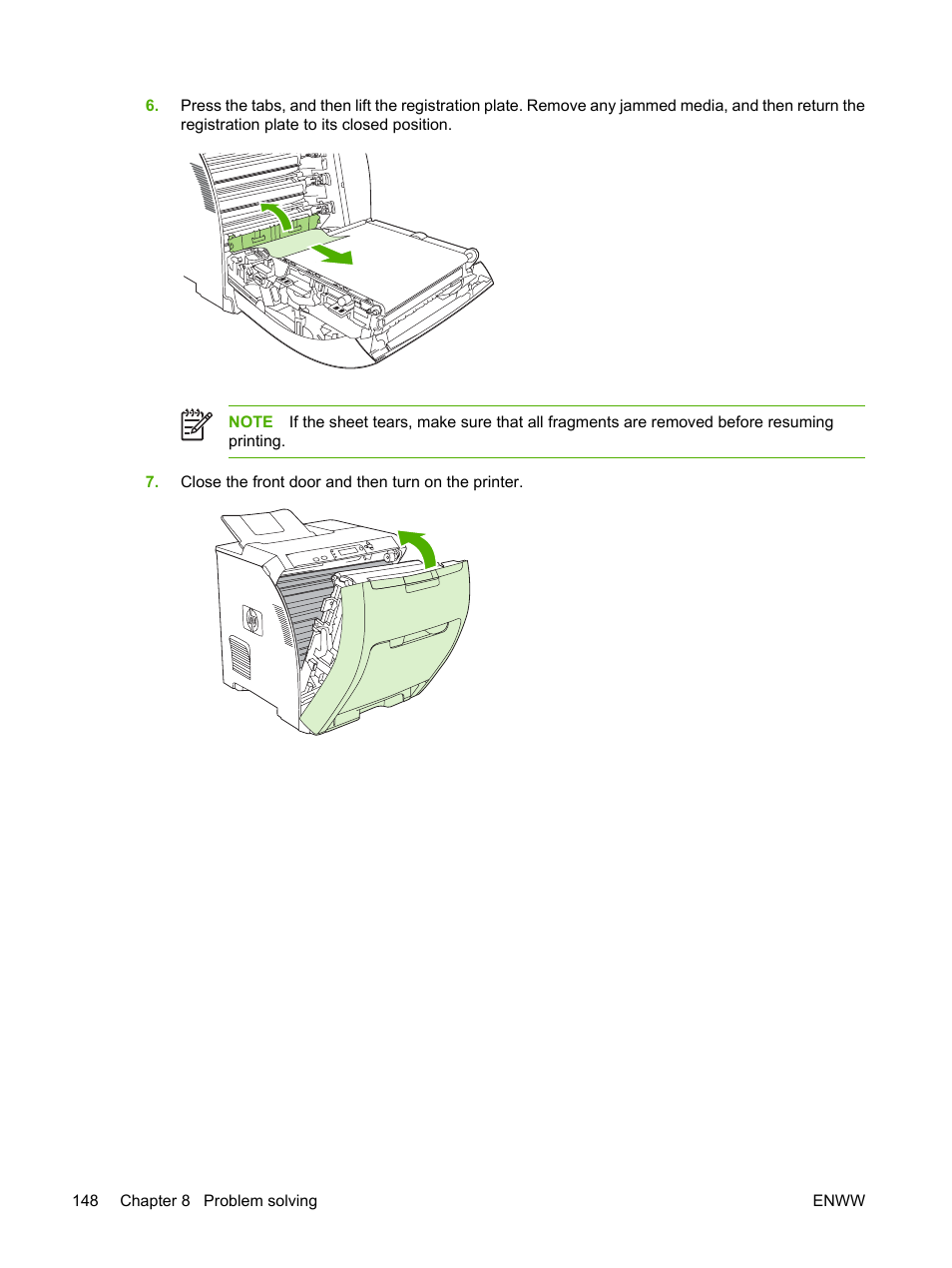 HP Color LaserJet 3800 Printer series User Manual | Page 162 / 226