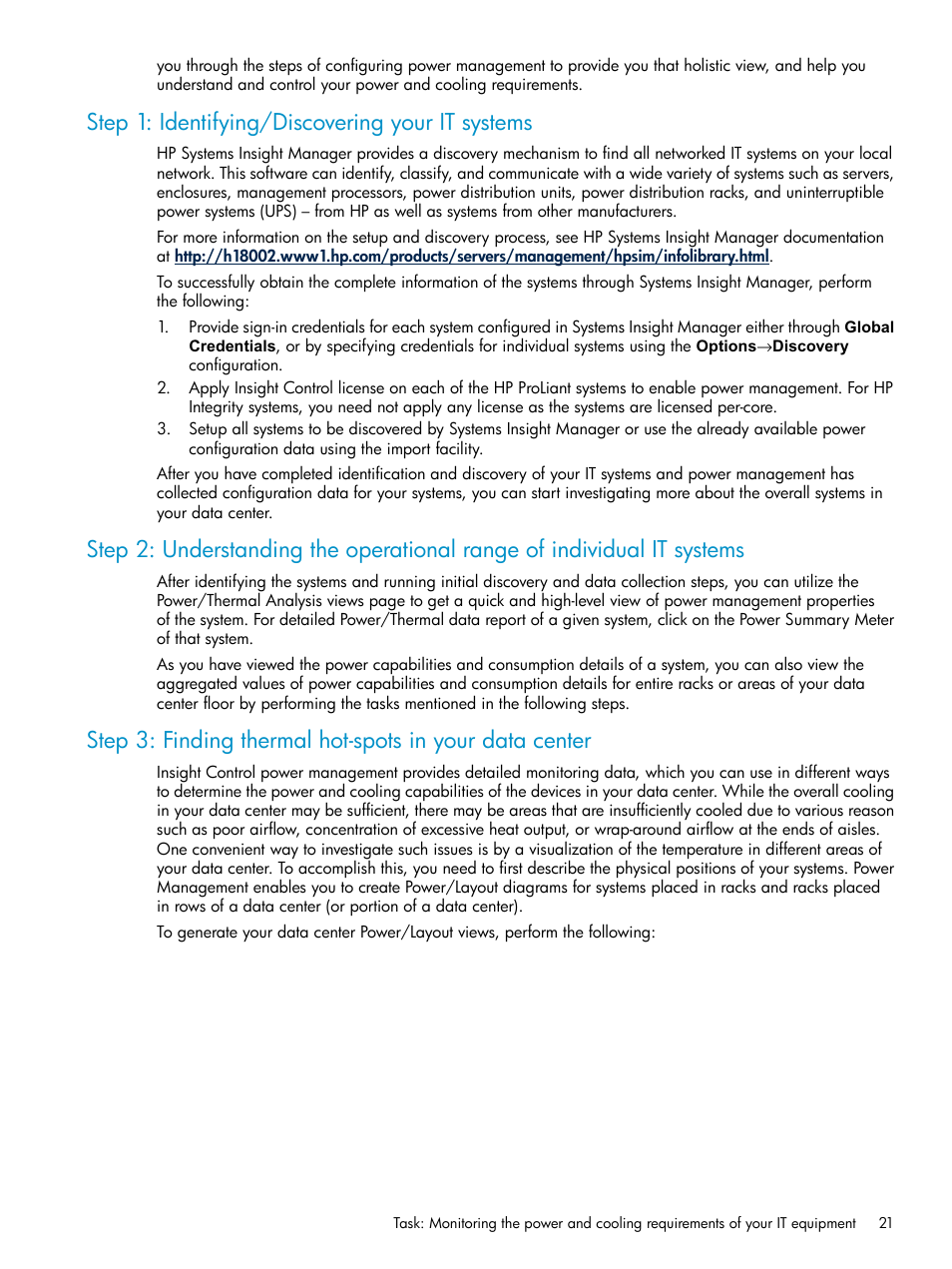 Step 1: identifying/discovering your it systems | HP Insight Control Software for Linux User Manual | Page 21 / 43