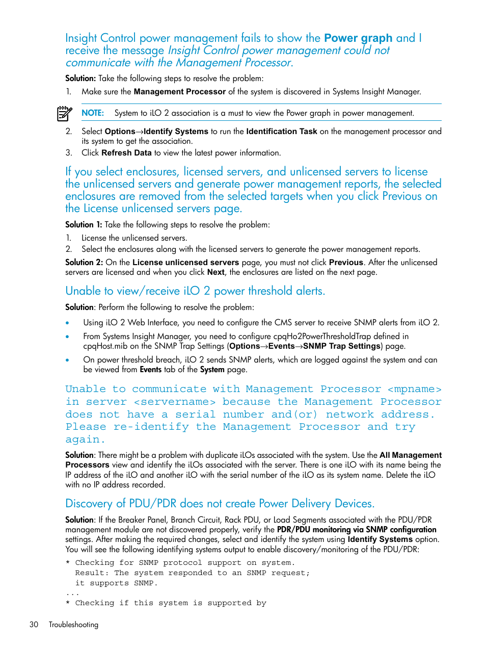 HP Insight Control Software for Linux User Manual | Page 30 / 43