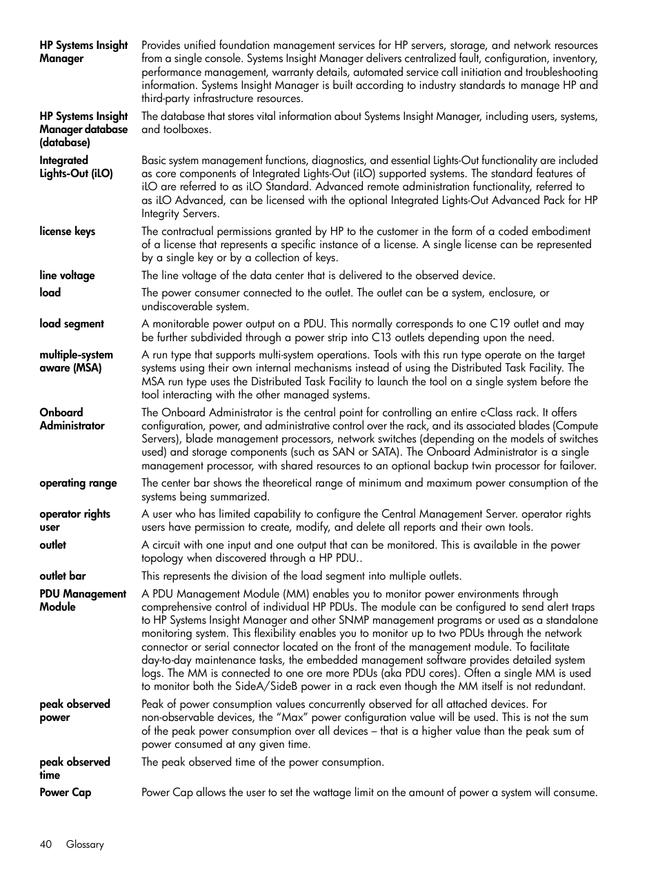 HP Insight Control Software for Linux User Manual | Page 40 / 43