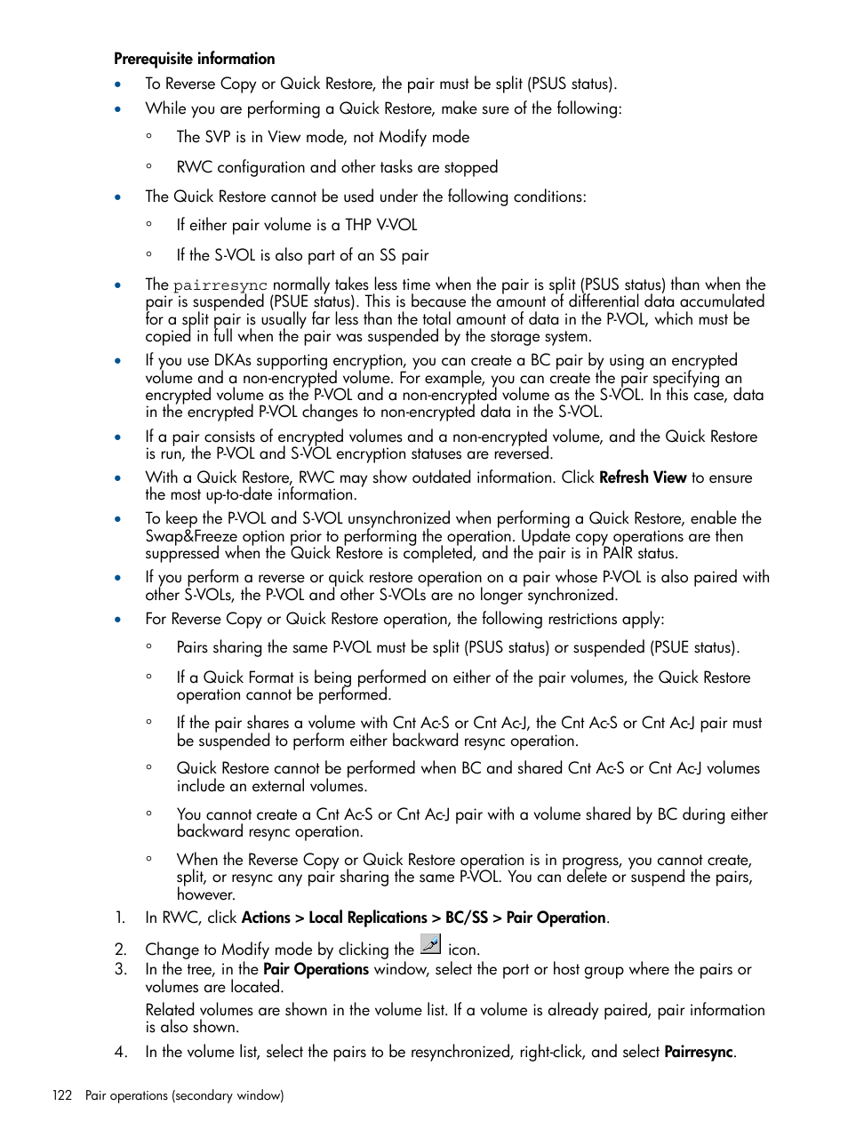 HP XP P9500 Storage User Manual | Page 122 / 143