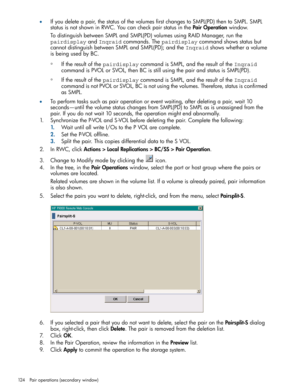 HP XP P9500 Storage User Manual | Page 124 / 143