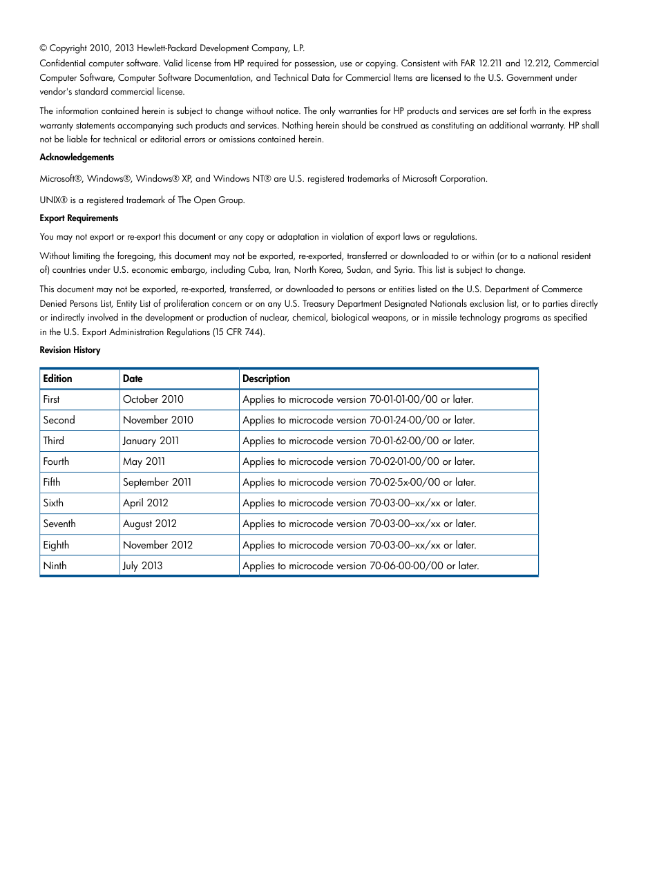 HP XP P9500 Storage User Manual | Page 2 / 143