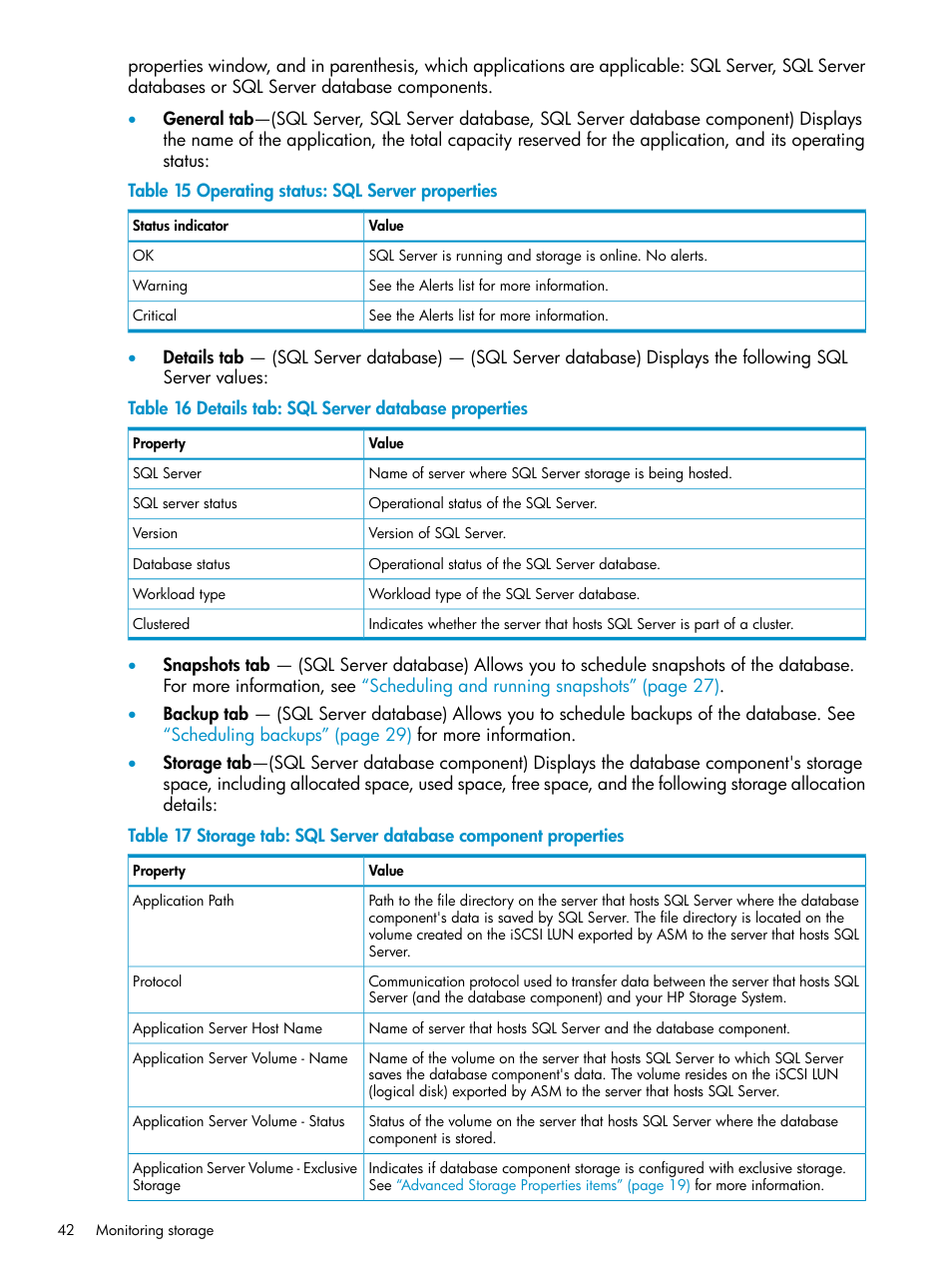 HP X1800sb G2 Network Storage Blade User Manual | Page 42 / 55