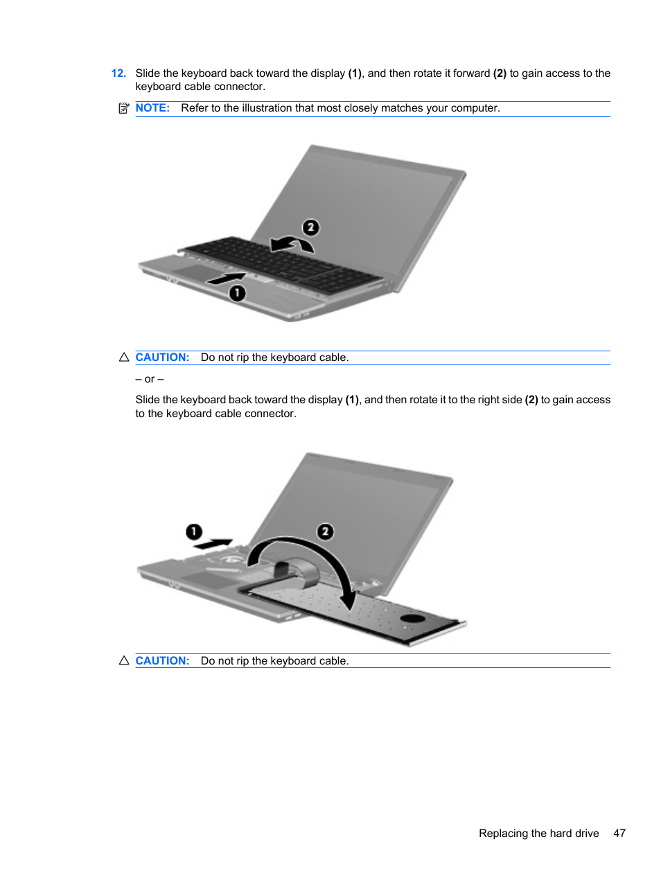 HP ProBook 4720s Notebook-PC User Manual | Page 57 / 102