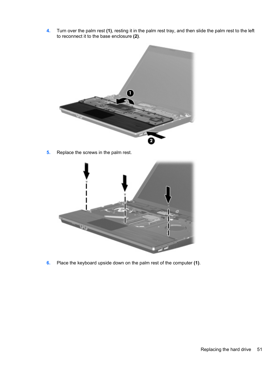 HP ProBook 4720s Notebook-PC User Manual | Page 61 / 102