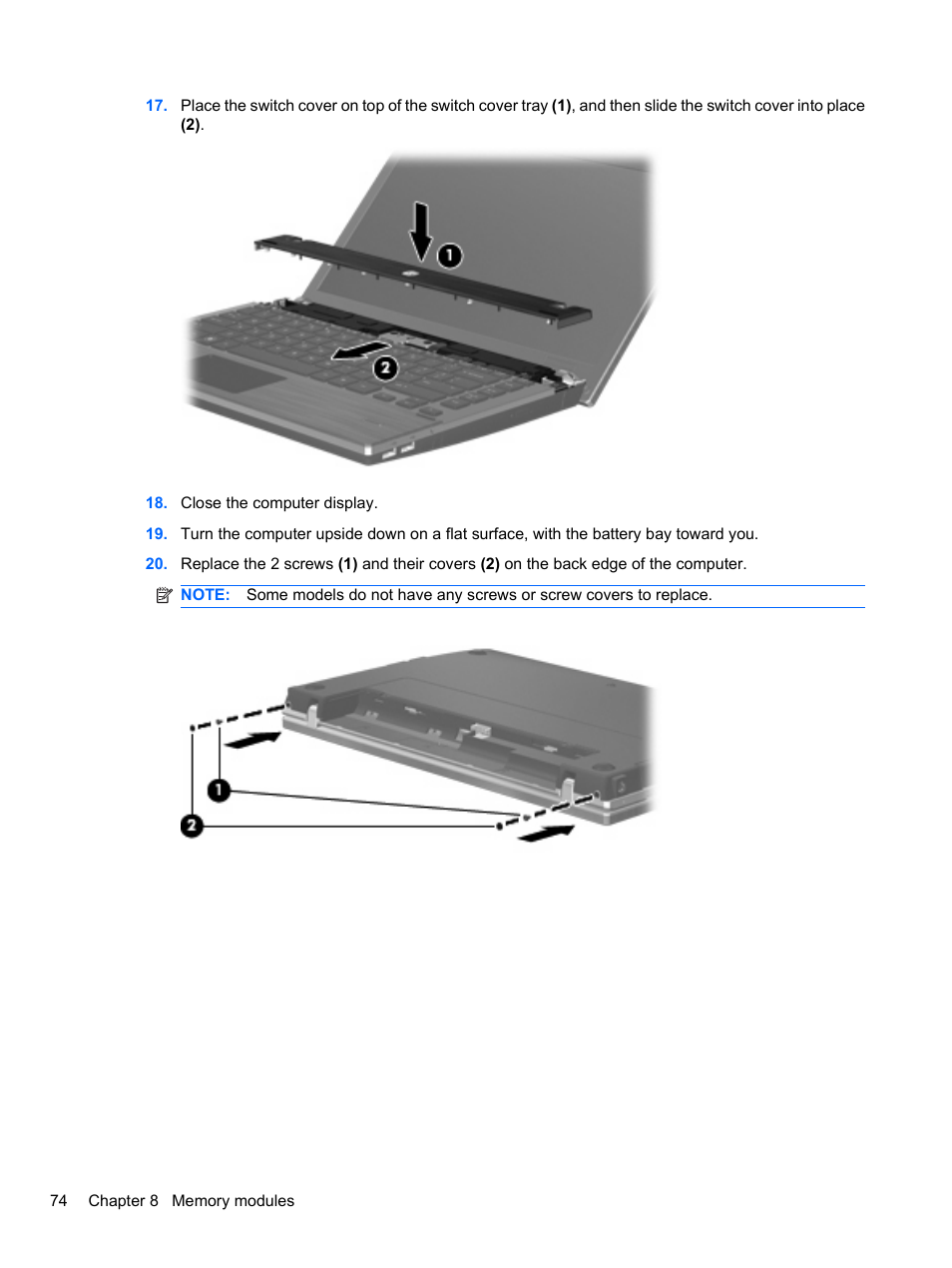 HP ProBook 4720s Notebook-PC User Manual | Page 84 / 102