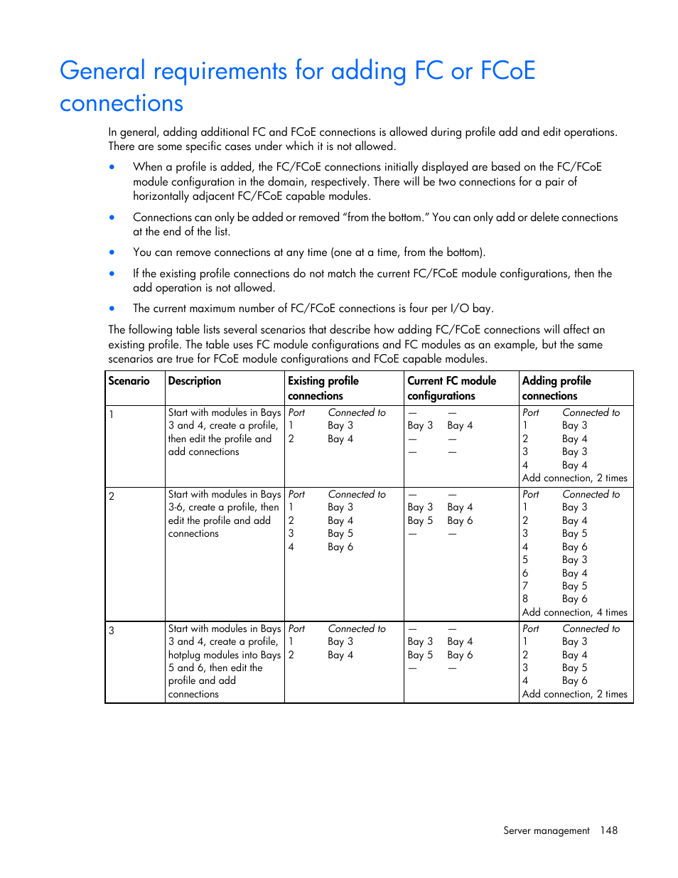 HP 1.10GB Virtual Connect Ethernet Module for c-Class BladeSystem User Manual | Page 148 / 195