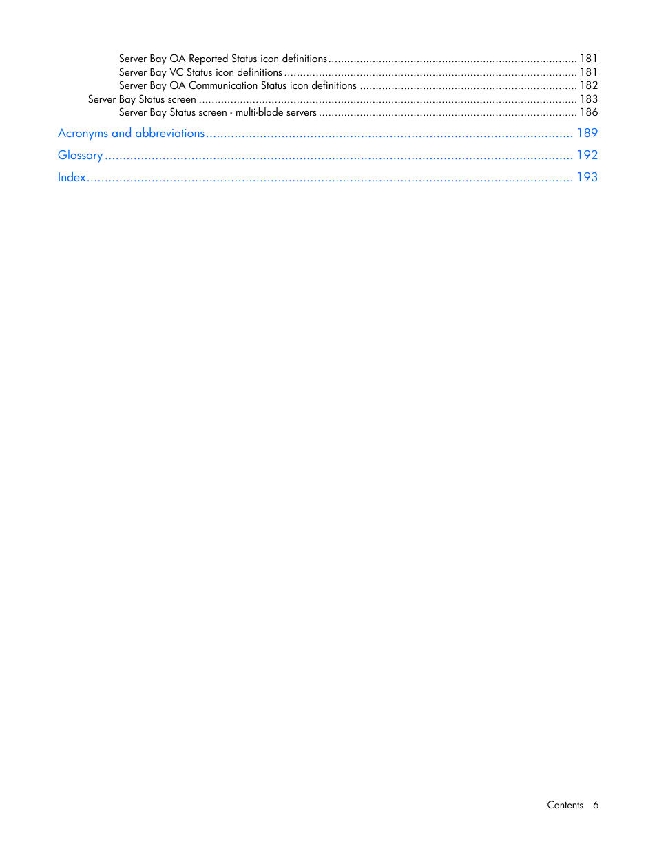 HP 1.10GB Virtual Connect Ethernet Module for c-Class BladeSystem User Manual | Page 6 / 195