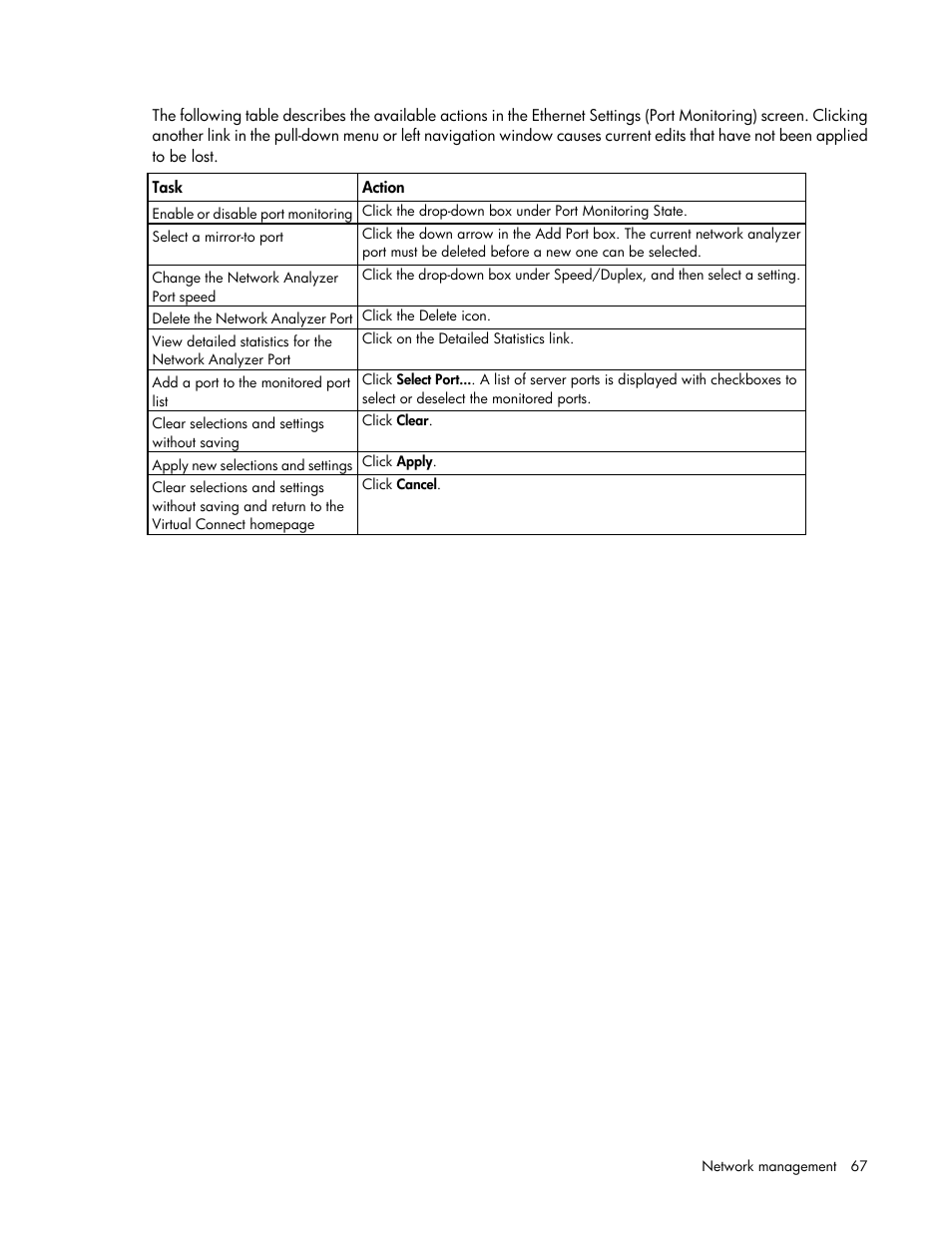 HP 1.10GB Virtual Connect Ethernet Module for c-Class BladeSystem User Manual | Page 67 / 195