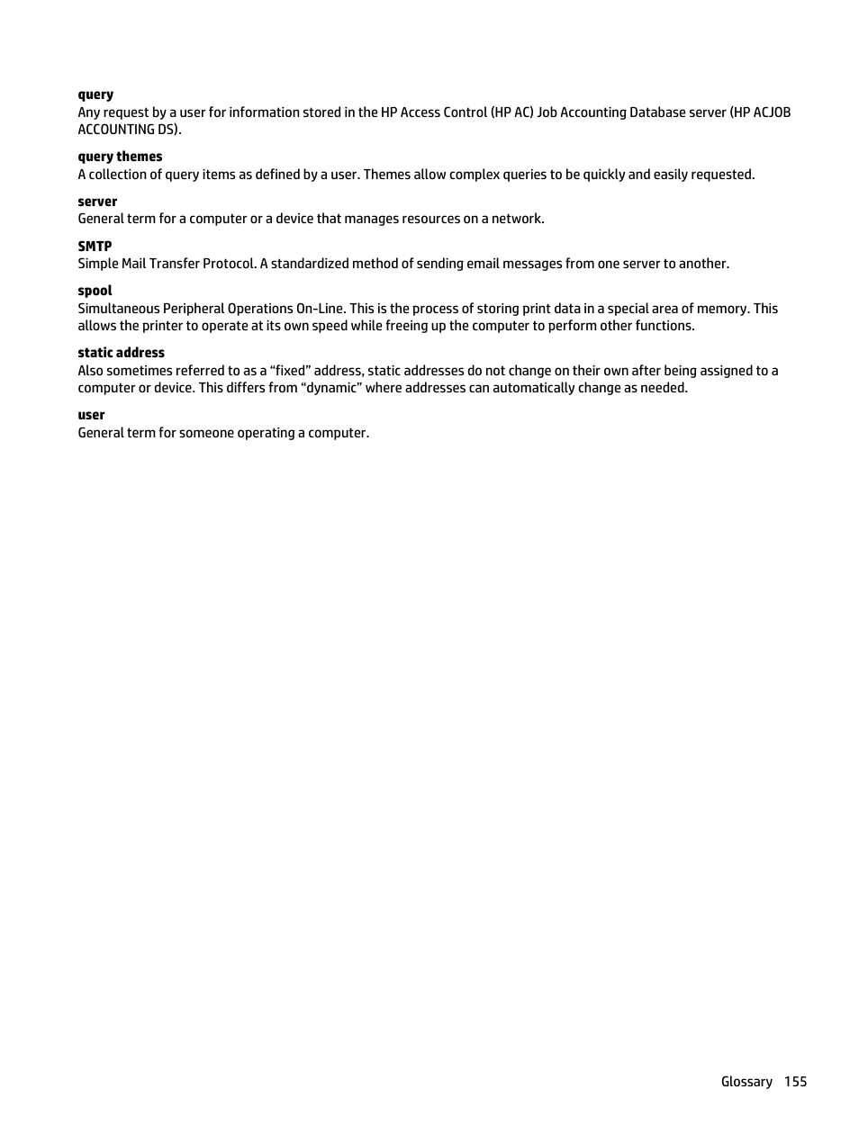 HP Access Control User Manual | Page 169 / 169