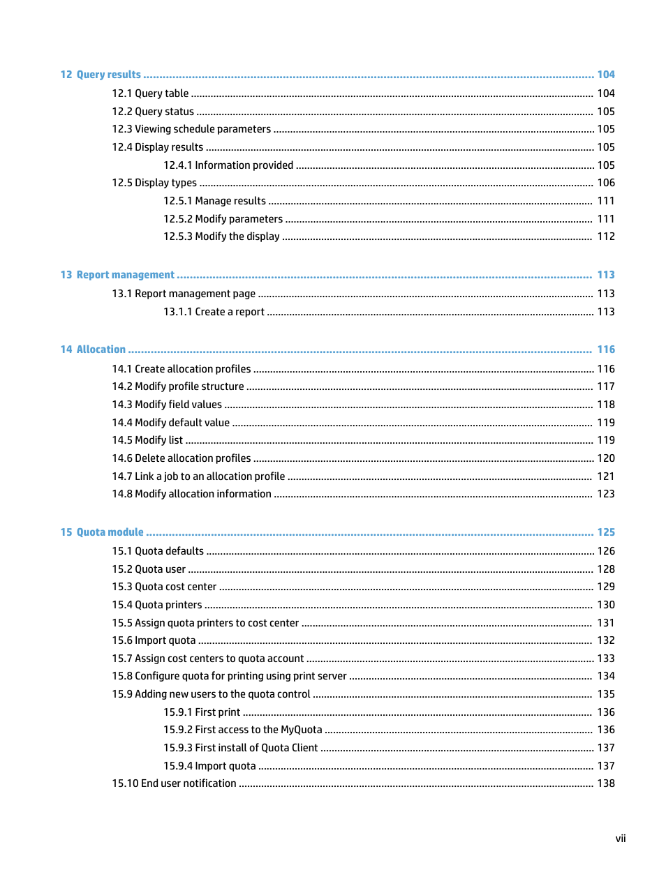 HP Access Control User Manual | Page 7 / 169