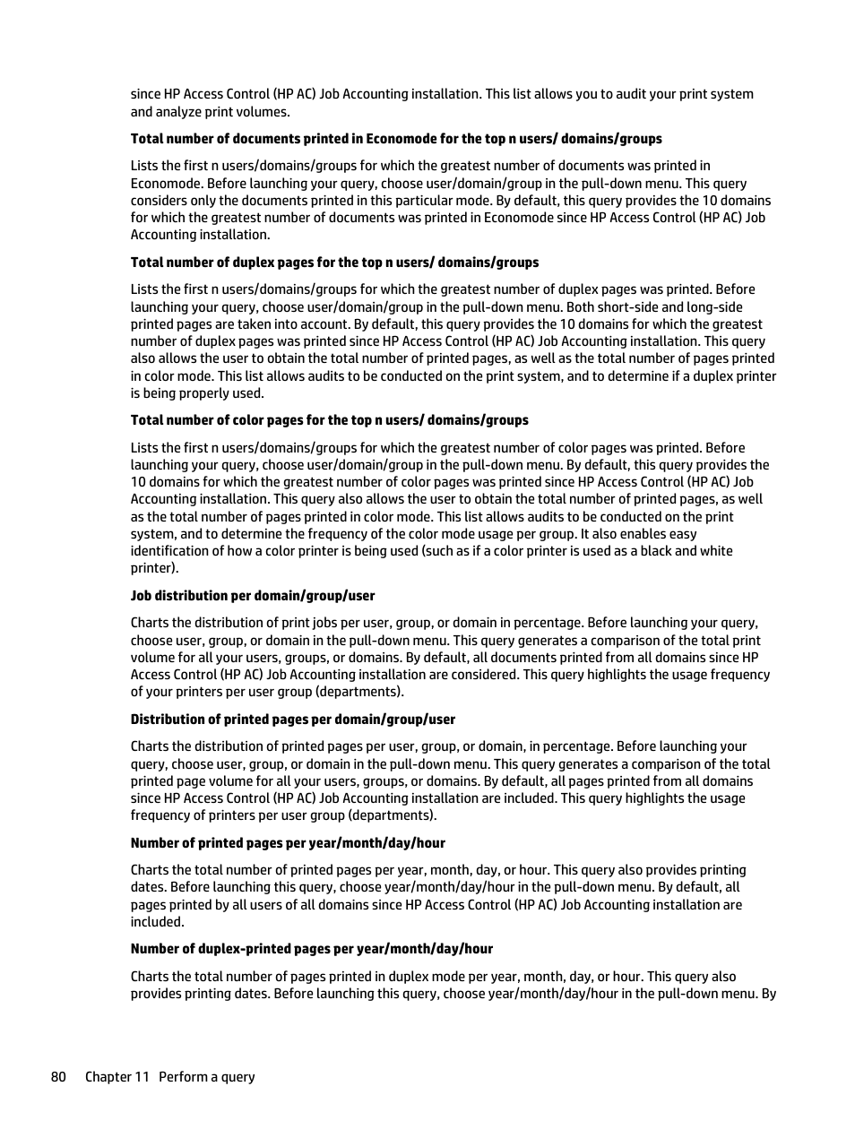 HP Access Control User Manual | Page 94 / 169