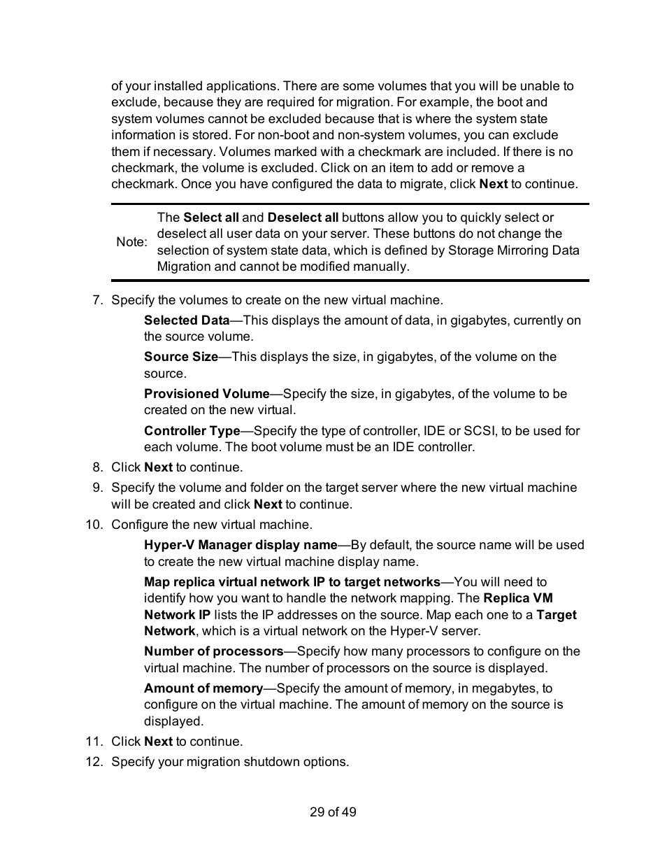 HP Storage Mirroring V5 Software User Manual | Page 29 / 49