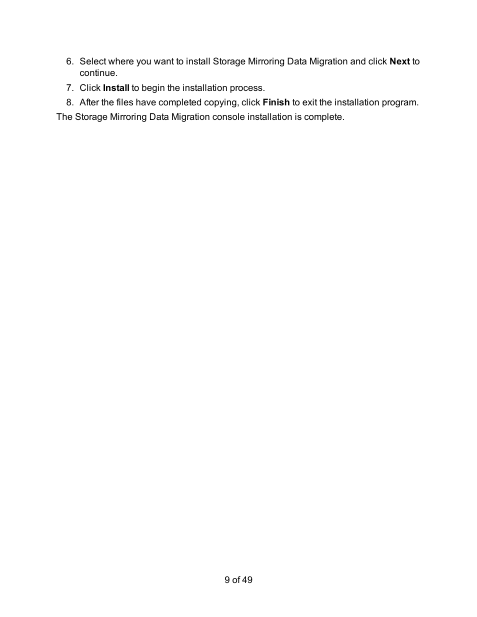 HP Storage Mirroring V5 Software User Manual | Page 9 / 49