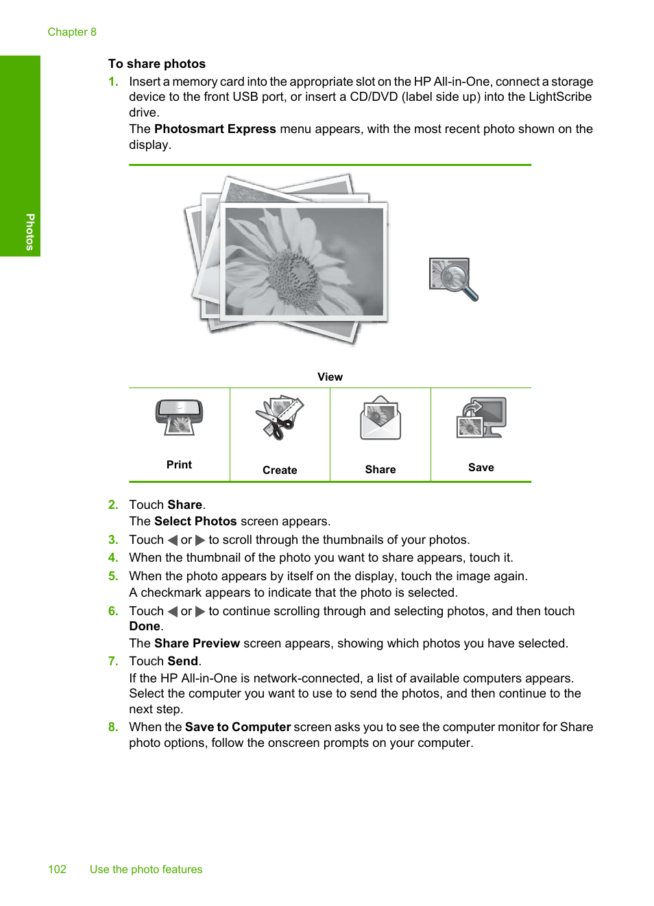 HP Photosmart C8180 All-in-One Printer User Manual | Page 103 / 235