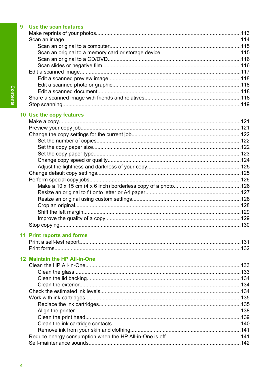 HP Photosmart C8180 All-in-One Printer User Manual | Page 5 / 235