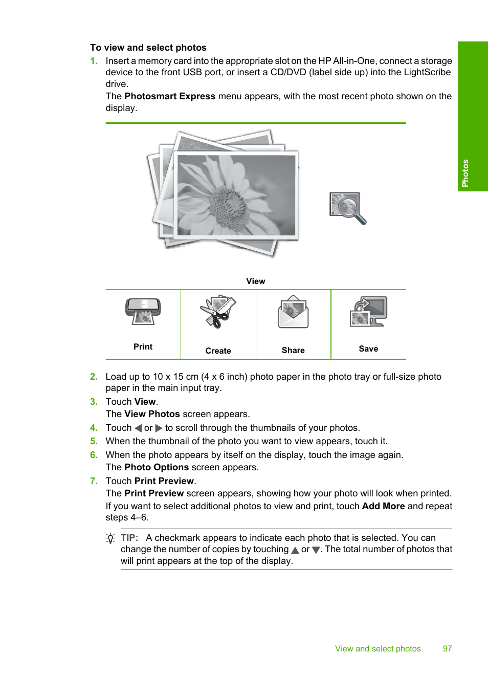 HP Photosmart C8180 All-in-One Printer User Manual | Page 98 / 235