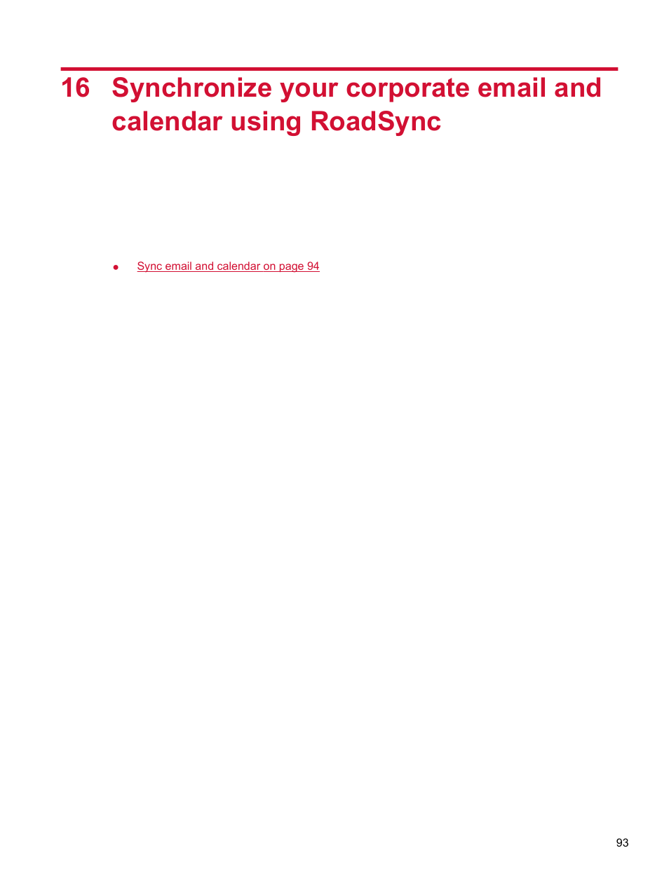 Synchronize your | HP Compaq AirLife 100 series User Manual | Page 101 / 117