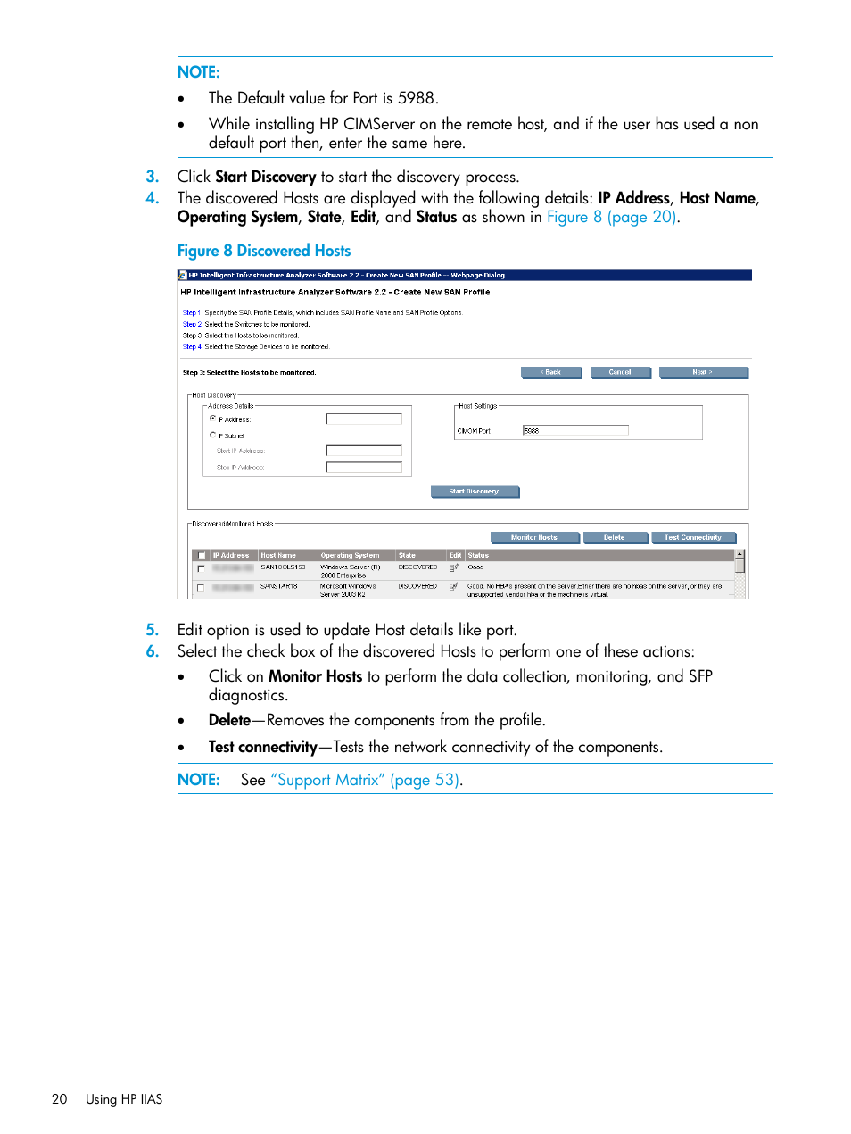 HP Intelligent Infrastructure Analyzer Software User Manual | Page 20 / 63