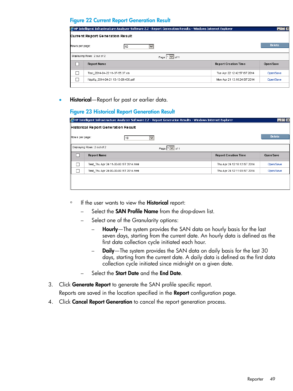 HP Intelligent Infrastructure Analyzer Software User Manual | Page 49 / 63