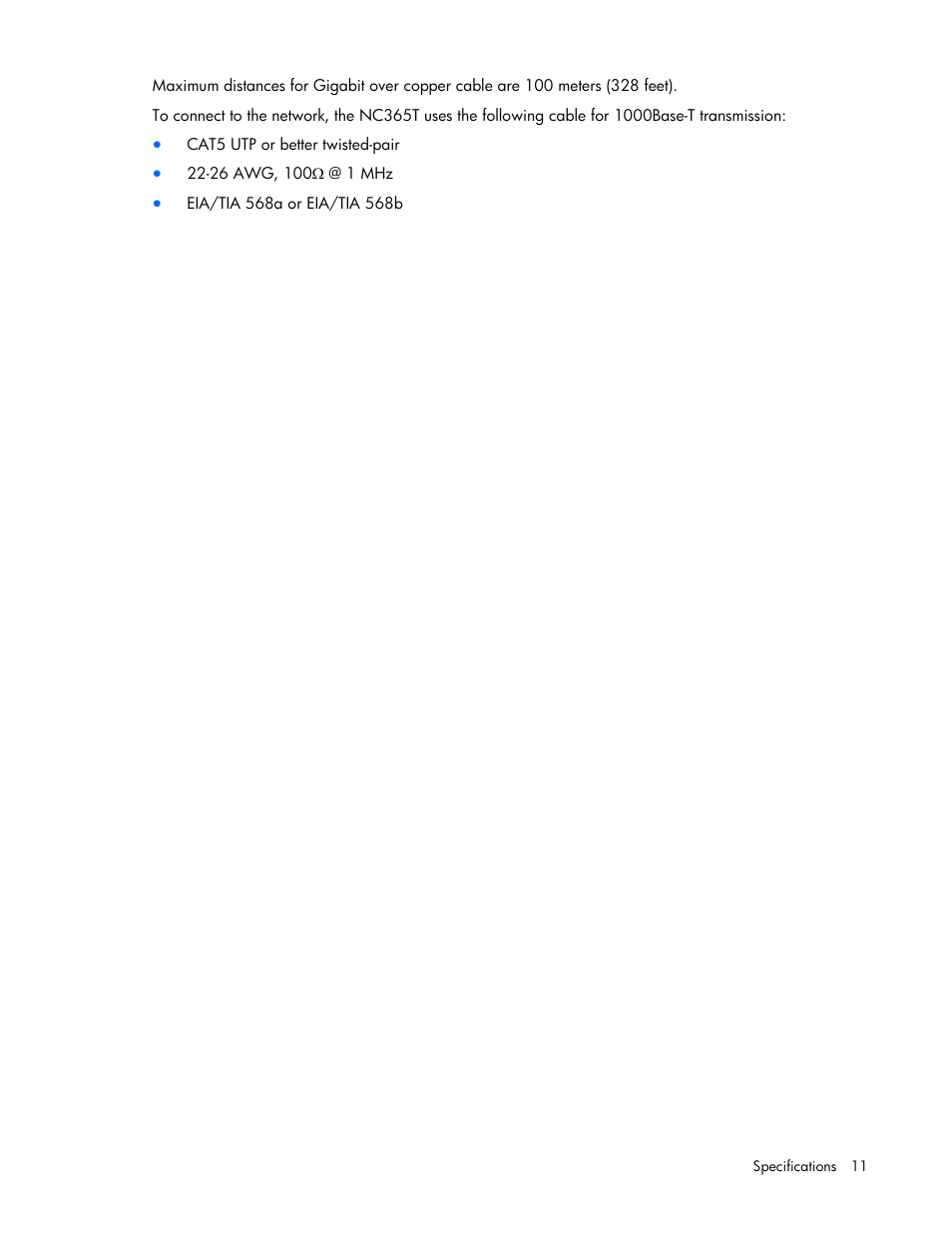 HP NC365T 4-port Ethernet Server Adapter User Manual | Page 11 / 20