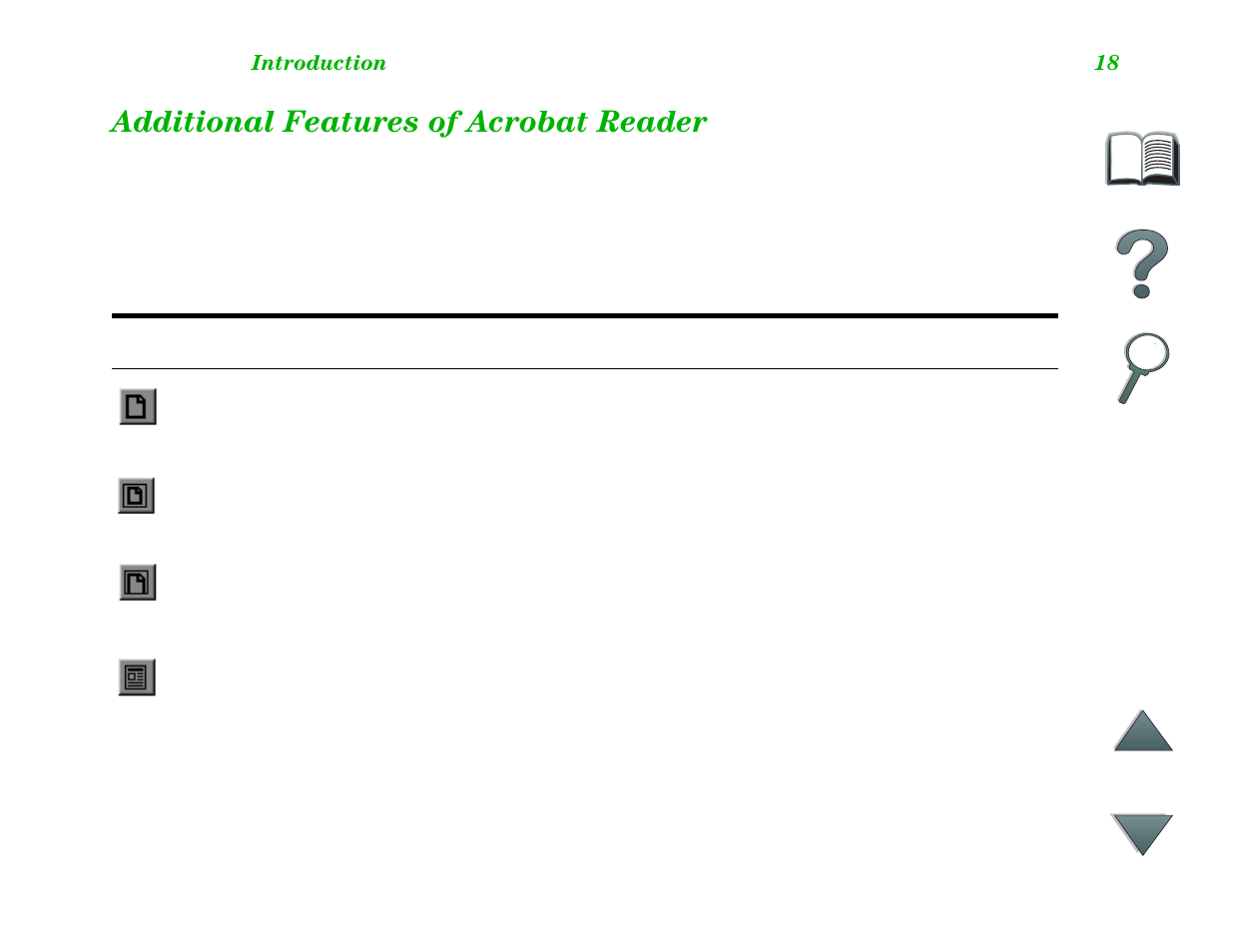 Additional features of acrobat reader | HP LaserJet 8100 Multifunction Printer series User Manual | Page 18 / 88