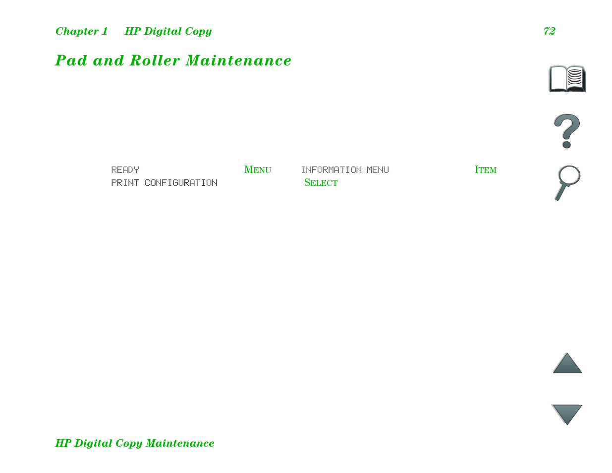 Pad and roller maintenance | HP LaserJet 8100 Multifunction Printer series User Manual | Page 72 / 88