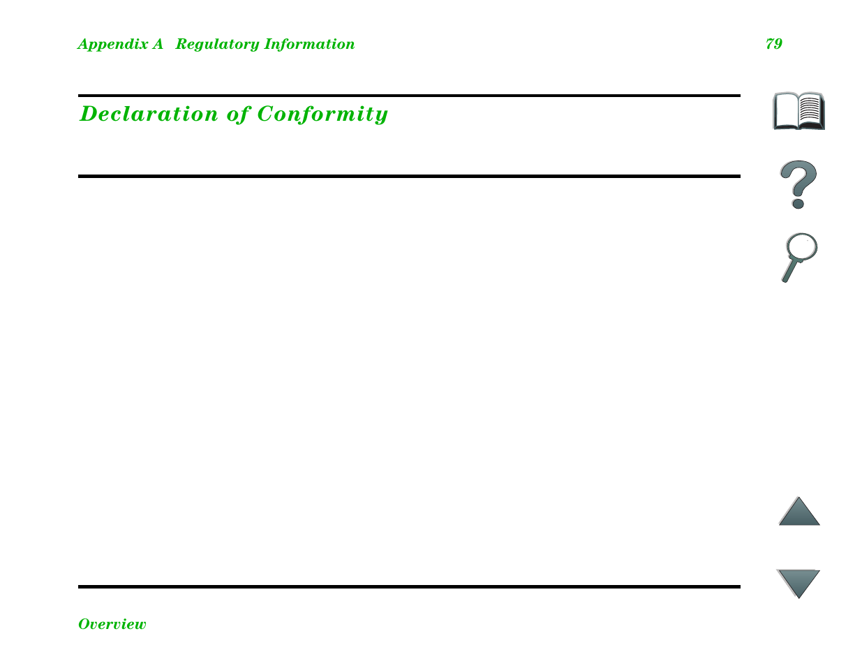 Declaration of conformity | HP LaserJet 8100 Multifunction Printer series User Manual | Page 79 / 88