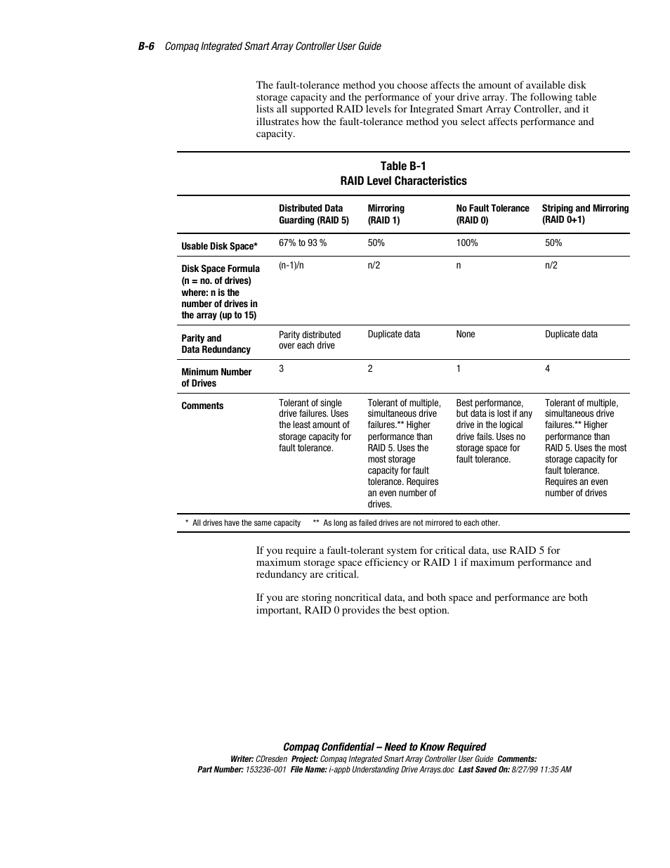 HP Compaq Integrated Smart Array Controller User Manual | Page 112 / 147