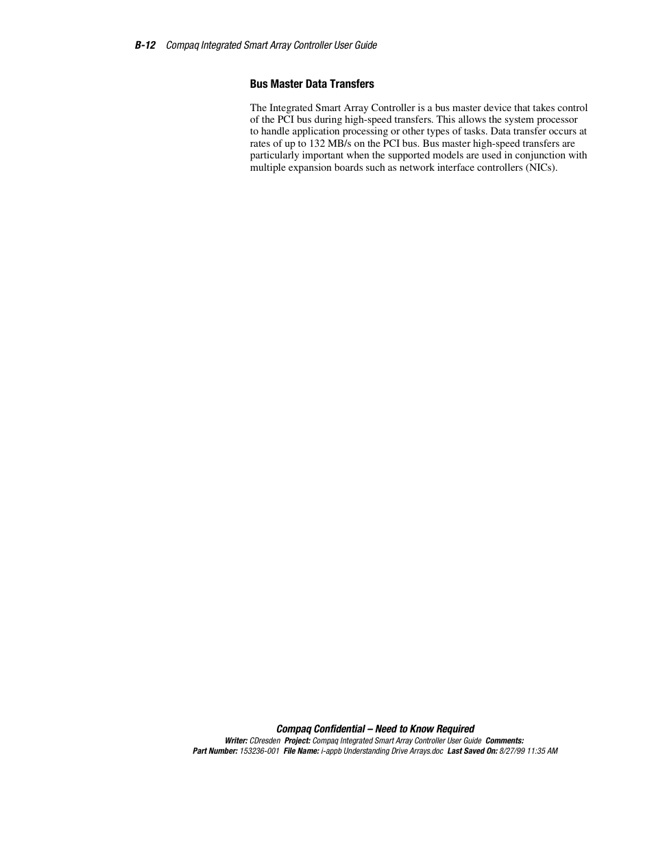 HP Compaq Integrated Smart Array Controller User Manual | Page 118 / 147