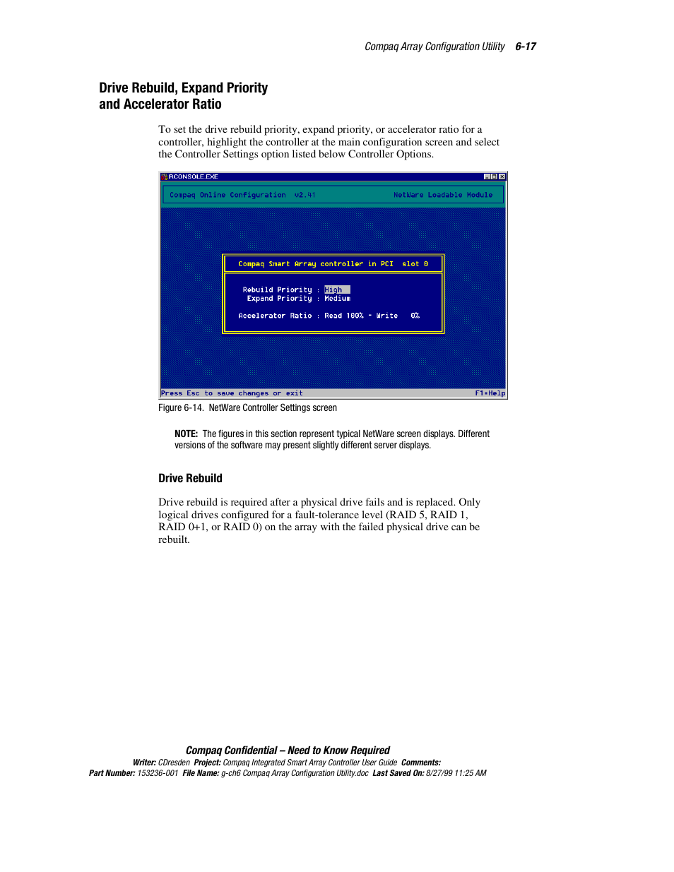 HP Compaq Integrated Smart Array Controller User Manual | Page 85 / 147