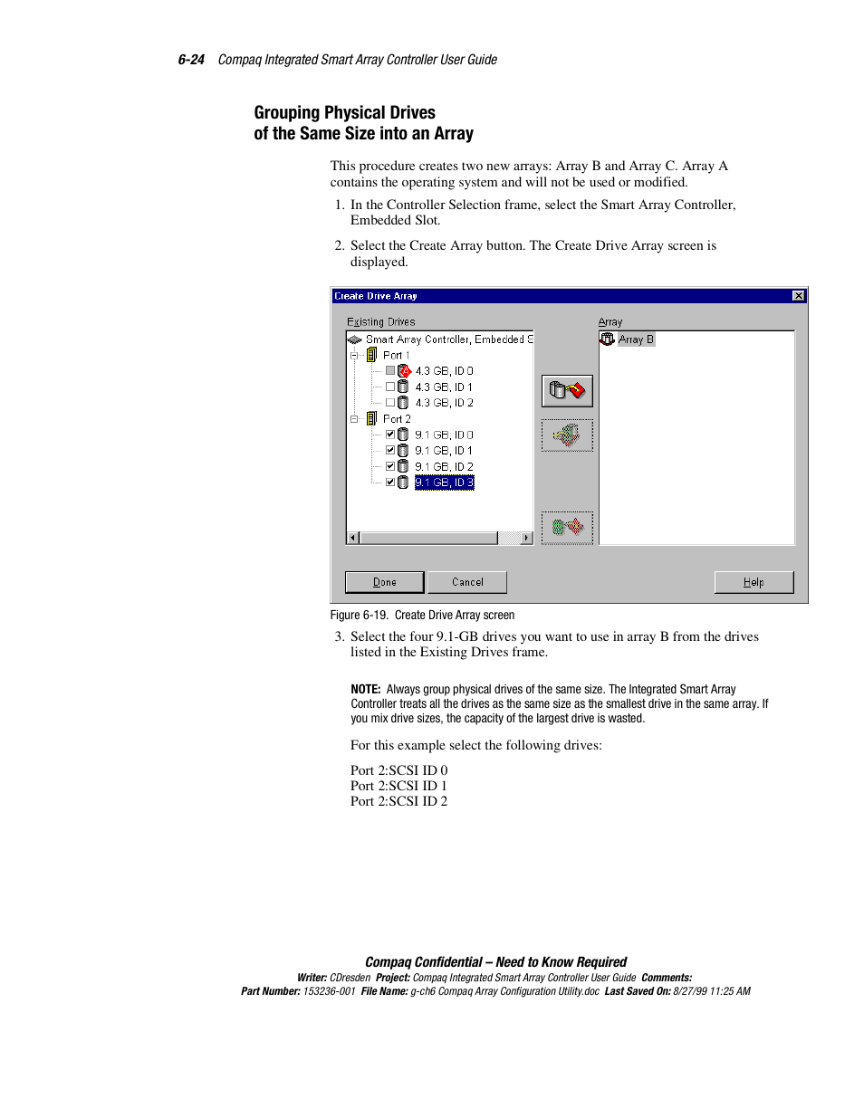 HP Compaq Integrated Smart Array Controller User Manual | Page 92 / 147