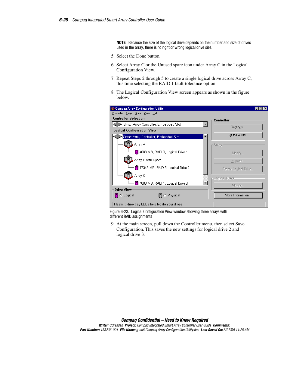 HP Compaq Integrated Smart Array Controller User Manual | Page 96 / 147