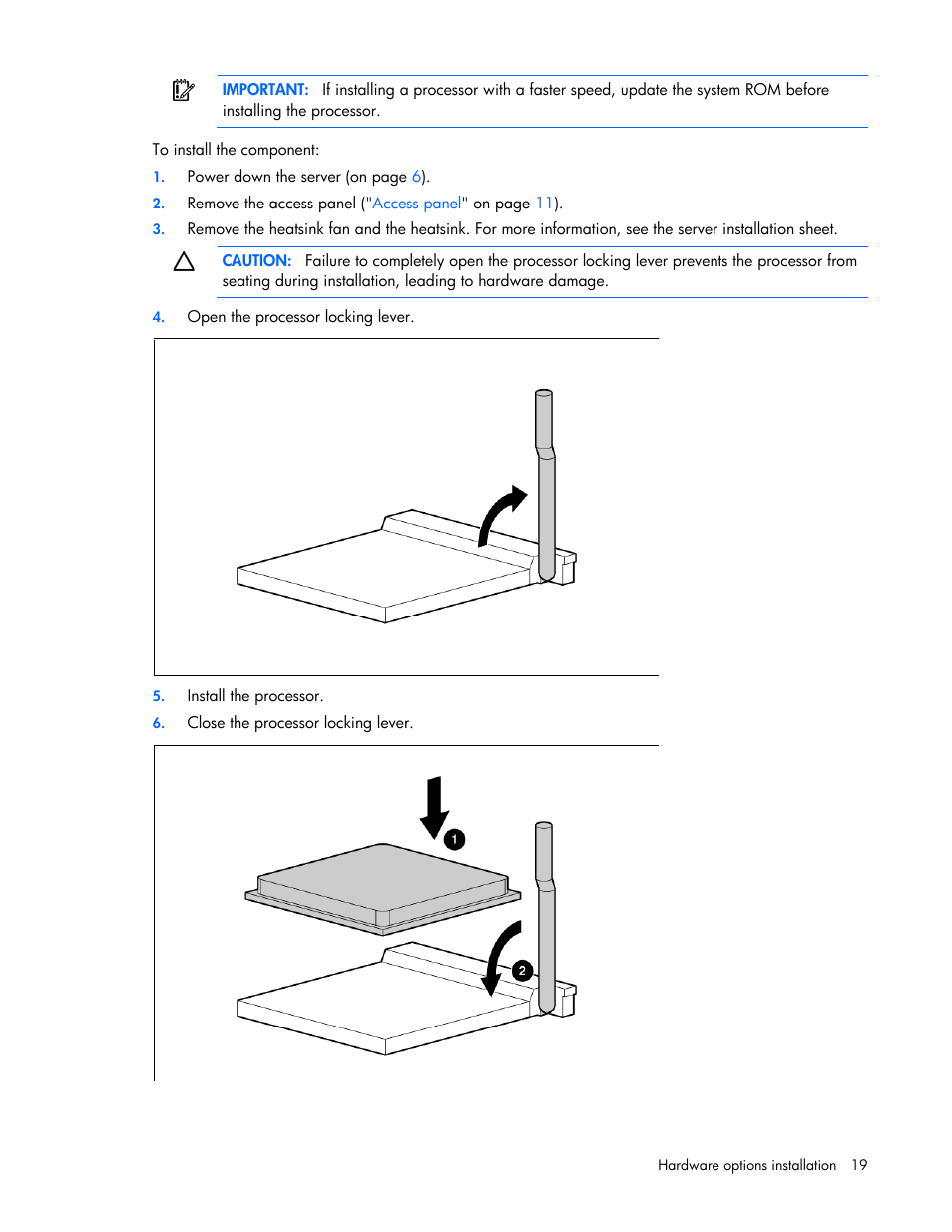 HP ProLiant ML110 G2 Server User Manual | Page 19 / 116