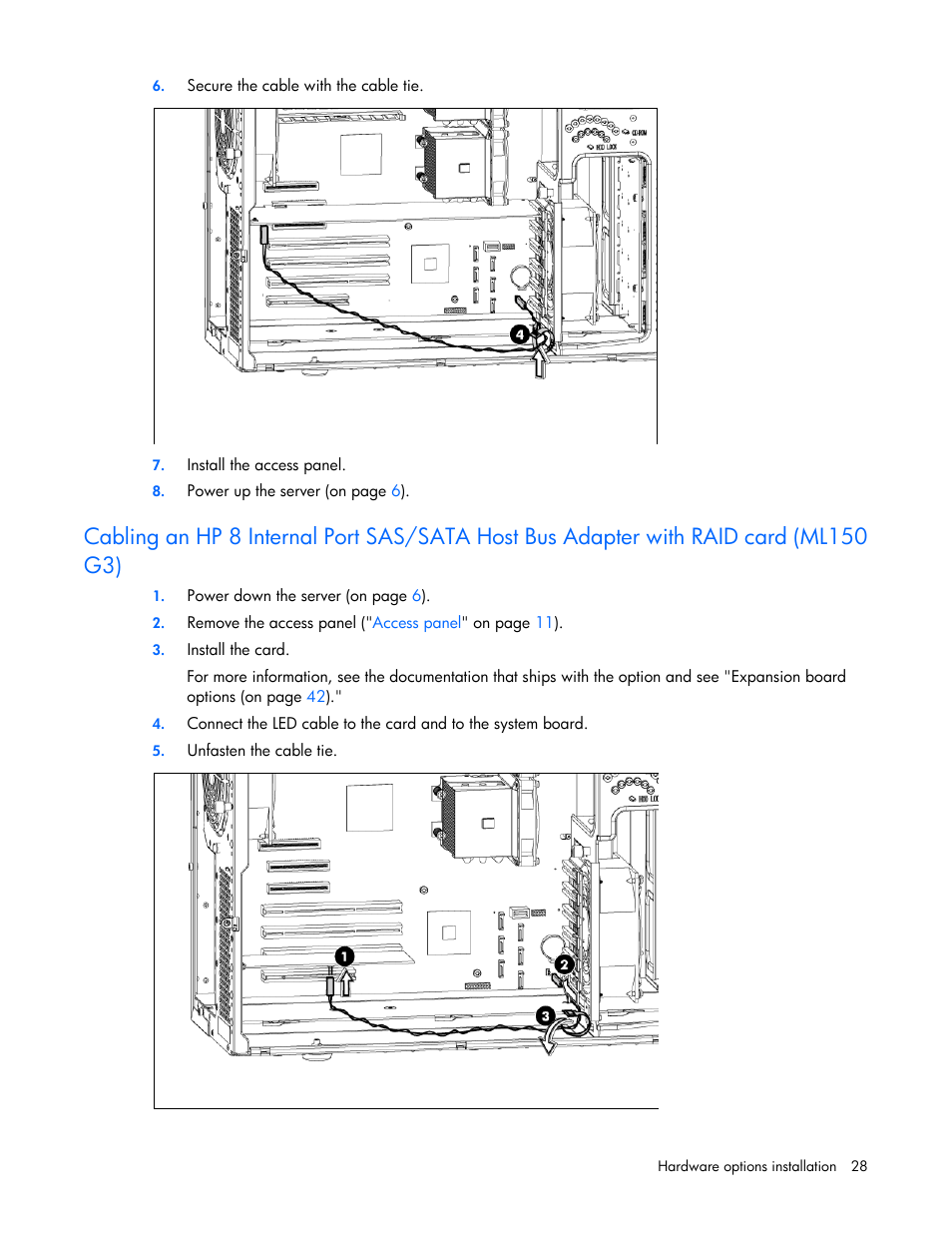 HP ProLiant ML110 G2 Server User Manual | Page 28 / 116