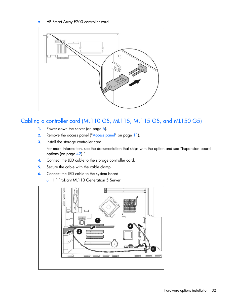 HP ProLiant ML110 G2 Server User Manual | Page 32 / 116