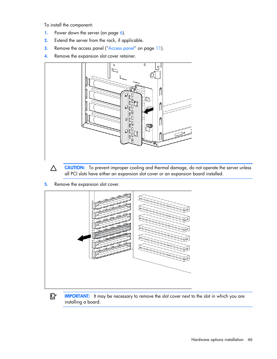 HP ProLiant ML110 G2 Server User Manual | Page 46 / 116