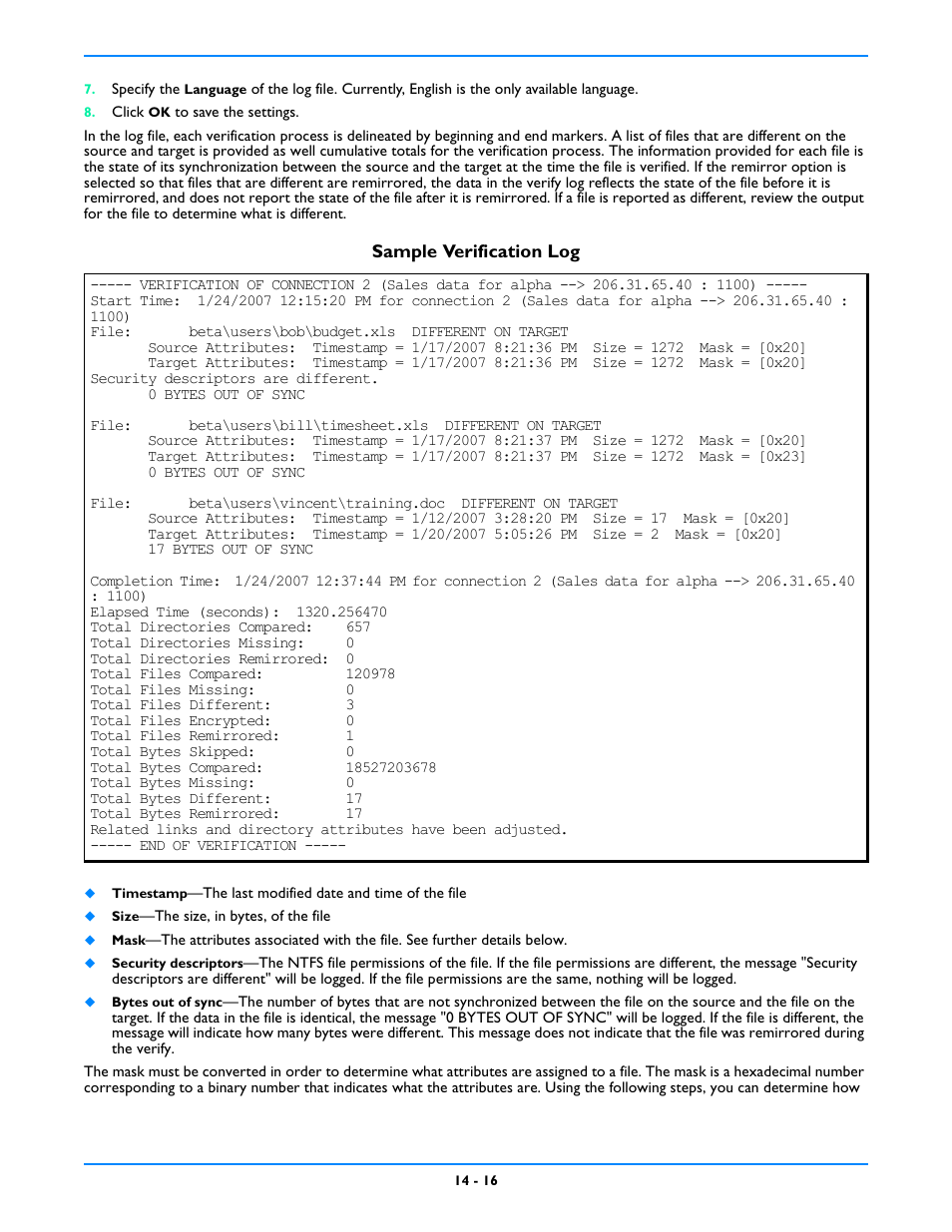 HP Storage Mirroring V5 Software User Manual | Page 105 / 212