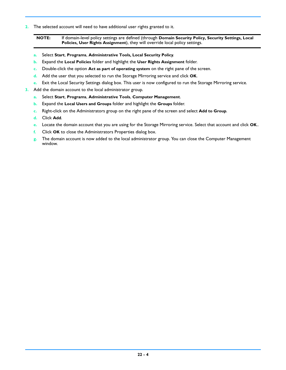 HP Storage Mirroring V5 Software User Manual | Page 207 / 212