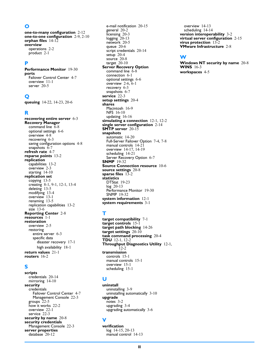 HP Storage Mirroring V5 Software User Manual | Page 212 / 212