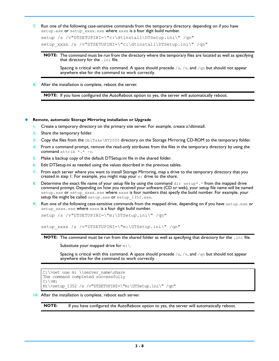 HP Storage Mirroring V5 Software User Manual | Page 31 / 212