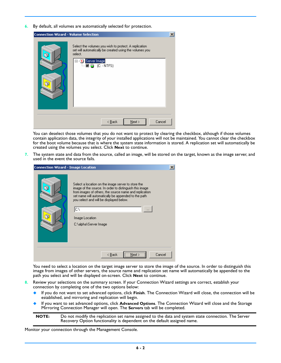 HP Storage Mirroring V5 Software User Manual | Page 47 / 212