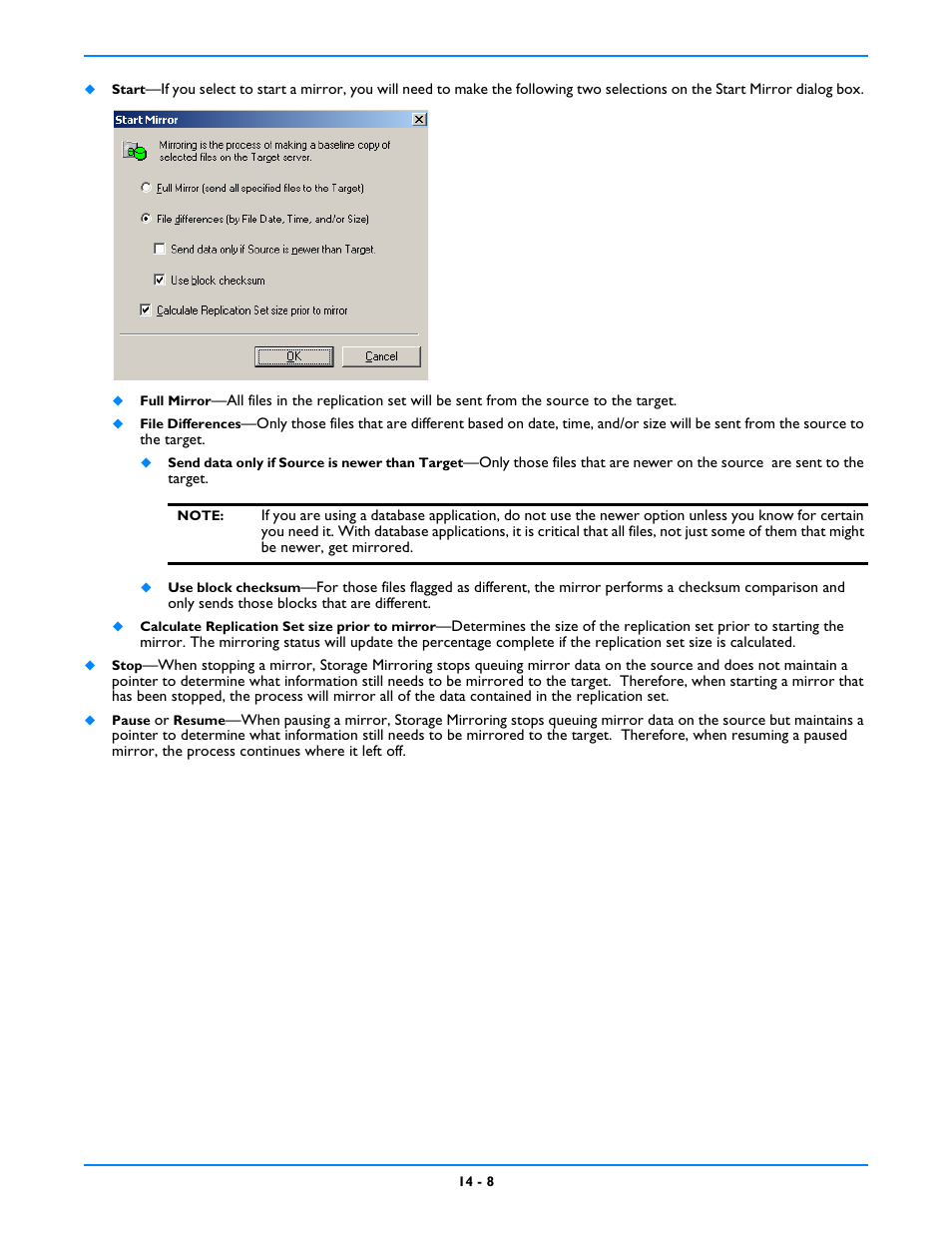 HP Storage Mirroring V5 Software User Manual | Page 97 / 212