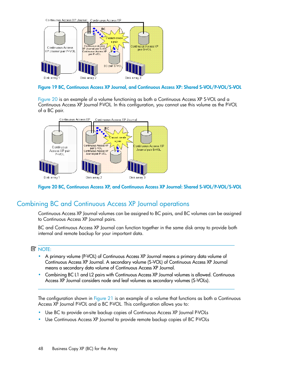 Figure 19, Figure 20 | HP XP Business Copy Software User Manual | Page 48 / 98