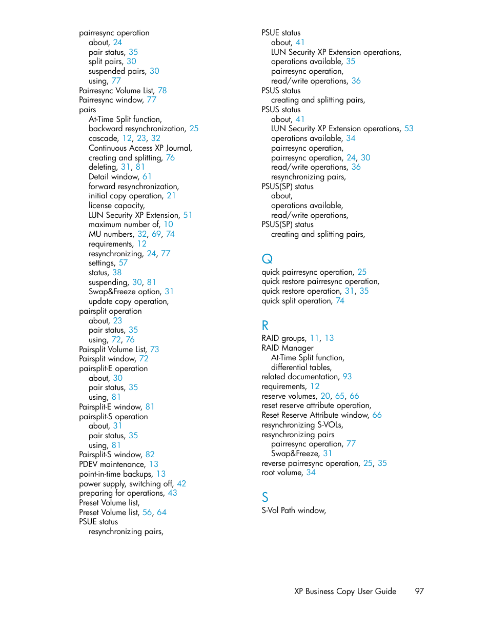 HP XP Business Copy Software User Manual | Page 97 / 98