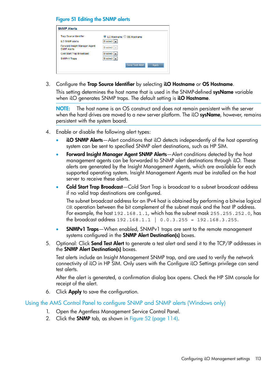 HP Integrated Lights-Out 4 User Manual | Page 113 / 356