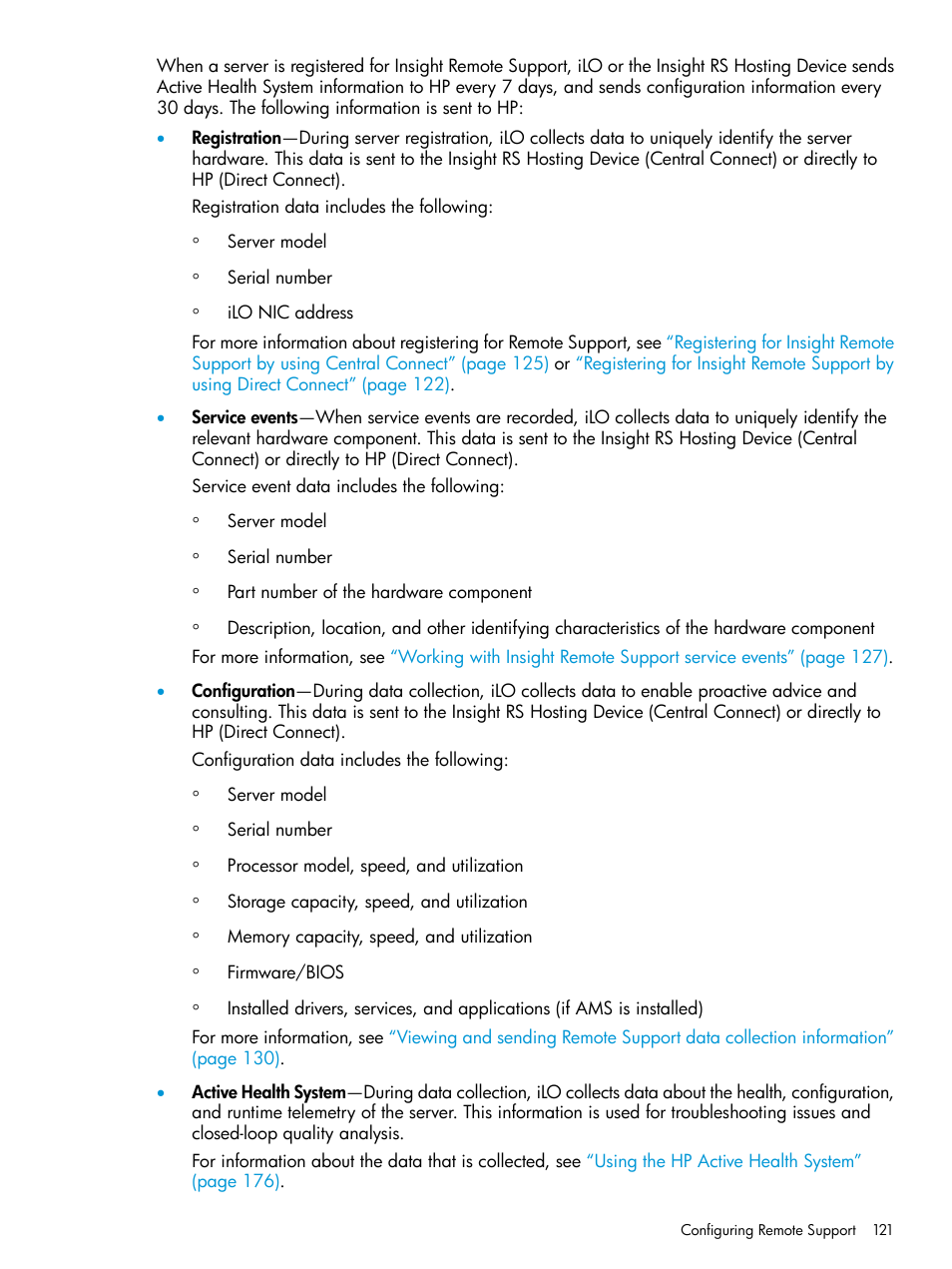 HP Integrated Lights-Out 4 User Manual | Page 121 / 356