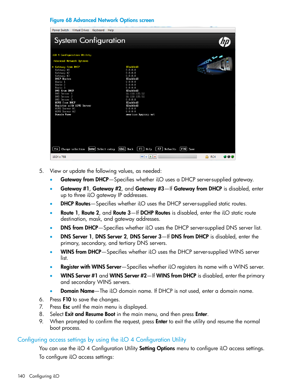 HP Integrated Lights-Out 4 User Manual | Page 140 / 356