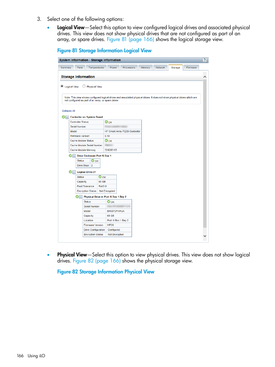 HP Integrated Lights-Out 4 User Manual | Page 166 / 356